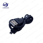 Cablaggio di saldatura del cavo di USB su misura lunghezza nera in pieno automatico