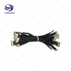 jst phr - 8 2.0mm Natural connectors and 24AWG black PVC cable wire harness