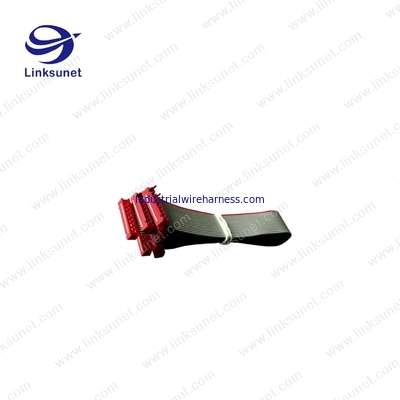 9 Pin Flat Cable Connector Wire Harness With UL / ROSH Certificate Custom Customization