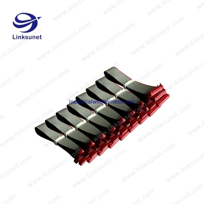 9 Pin Flat Cable Connector Wire Harness With UL / ROSH Certificate Custom Customization