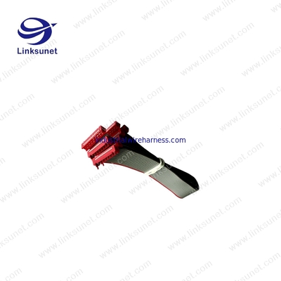 9 Pin Flat Cable Connector Wire Harness With UL / ROSH Certificate Custom Customization