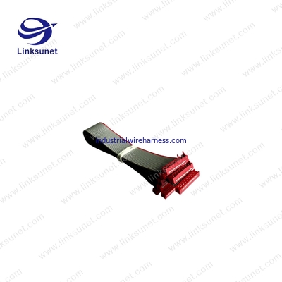 9 Pin Flat Cable Connector Wire Harness With UL / ROSH Certificate Custom Customization