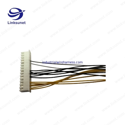 Hirose DF14 1.0mm Beige Female Socket Rectangular Connectors - Housings wiring harness for Bank machine